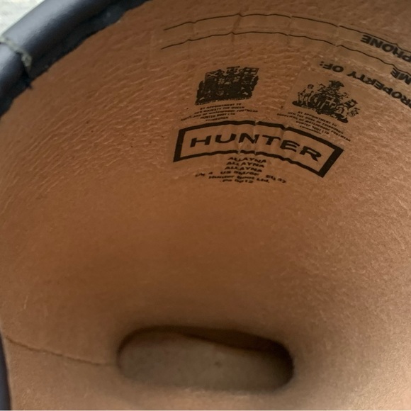 Navy Hunter Boots - Picture 5 of 7